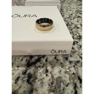 Oura Ring Horizon Series 3 Gold Size 9 Smart Ring Health Tracker Wellness
